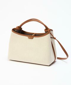 INED / イネド ショルダーバッグ | 《SUPERIOR CLOSET》bar-knot canvas mini バッグ《FEEL AND TASTE》