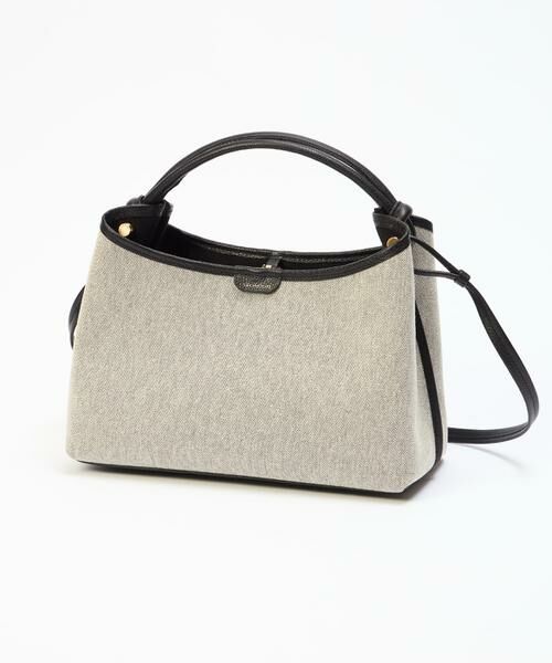 INED / イネド ショルダーバッグ | 《SUPERIOR CLOSET》bar-knot canvas mini バッグ《FEEL AND TASTE》 | 詳細1