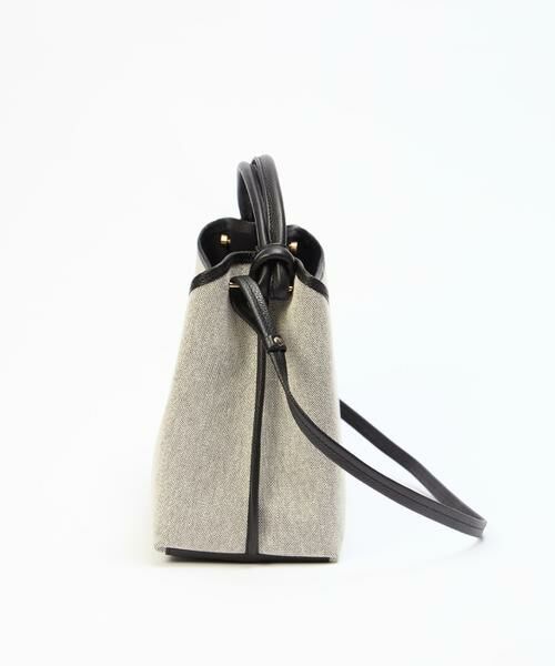 INED / イネド ショルダーバッグ | 《SUPERIOR CLOSET》bar-knot canvas mini バッグ《FEEL AND TASTE》 | 詳細2