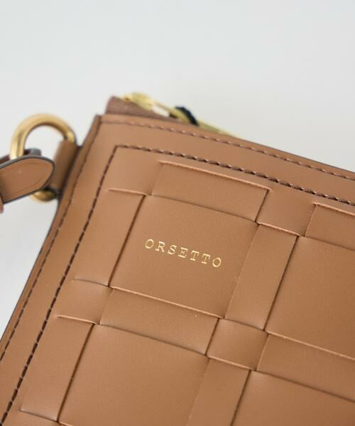 INED / イネド 財布・コインケース・マネークリップ | 《FAVORITE》RETEストラップ付きイントレチャートウォレット《ORSETTO》 | 詳細3