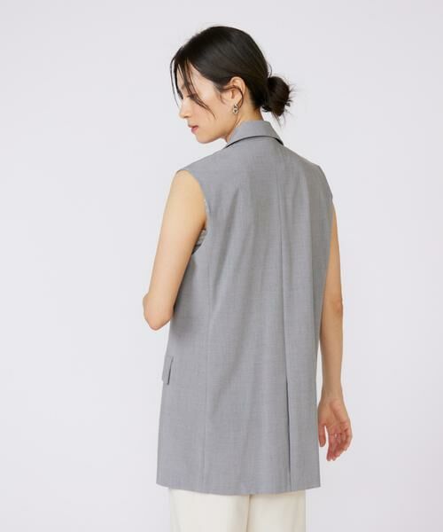 INED / イネド ベスト | TRストレッチカラーレスジレ | 詳細11