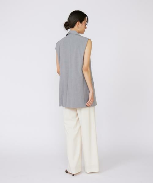INED / イネド ベスト | TRストレッチカラーレスジレ | 詳細8