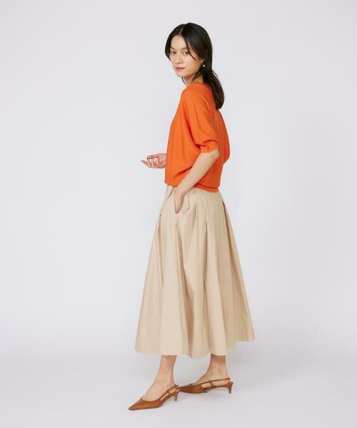 INED / イネド ミニ・ひざ丈スカート | タックスカート | 詳細17