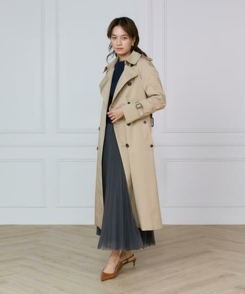 INED / イネド ミニ・ひざ丈スカート | チュールプリーツスカート | 詳細13