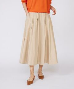 INED / イネド ミニ・ひざ丈スカート | 《大きいサイズ》タックスカート