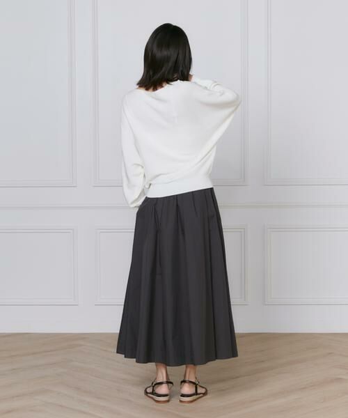 INED / イネド ミニ・ひざ丈スカート | 《大きいサイズ》タックスカート | 詳細5