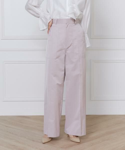 INED / イネド カーゴパンツ | サテンベイカーパンツ | 詳細24