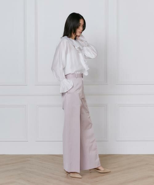 INED / イネド カーゴパンツ | サテンベイカーパンツ | 詳細15