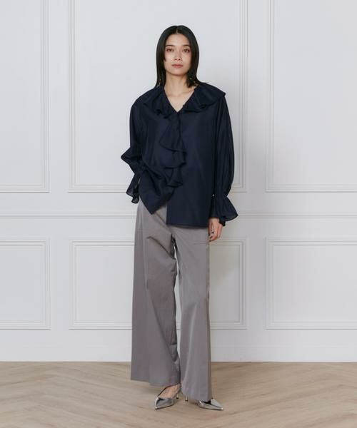 INED / イネド カーゴパンツ | サテンベイカーパンツ | 詳細19