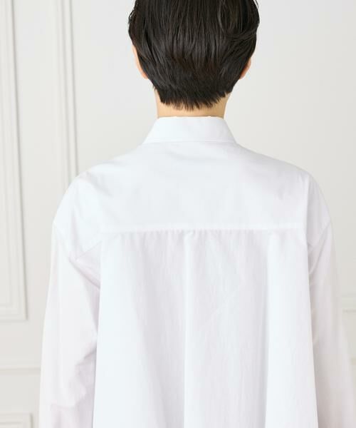 INED / イネド シャツ・ブラウス | 《大きいサイズ》バックフレアシャツ | 詳細27