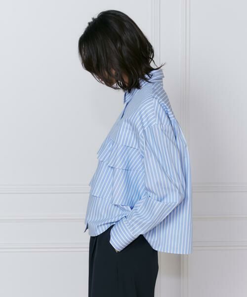 INED / イネド シャツ・ブラウス | フリルシャツ《YVON》 | 詳細10