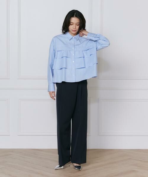 INED / イネド シャツ・ブラウス | フリルシャツ《YVON》 | 詳細2