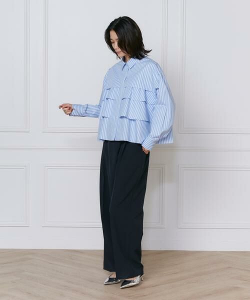 INED / イネド シャツ・ブラウス | フリルシャツ《YVON》 | 詳細4