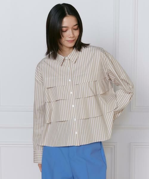 INED / イネド シャツ・ブラウス | フリルシャツ《YVON》 | 詳細9