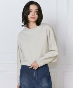 INED / イネド スウェット | クロップドドルマン裏毛プルオーバー《YVON》