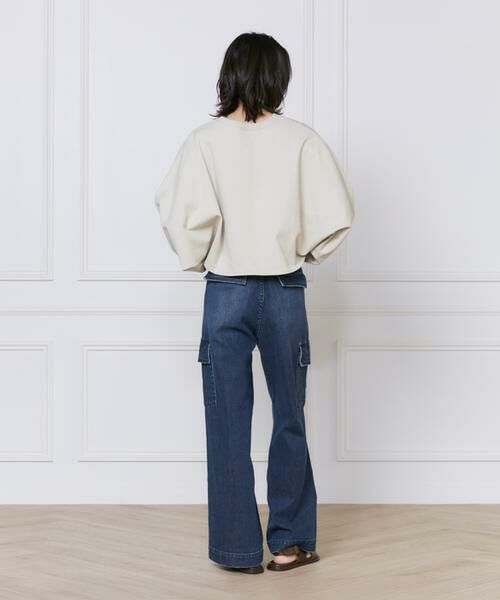 INED / イネド スウェット | クロップドドルマン裏毛プルオーバー《YVON》 | 詳細4