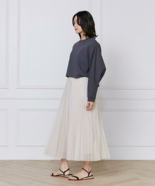 INED / イネド スウェット | クロップドドルマン裏毛プルオーバー《YVON》 | 詳細6