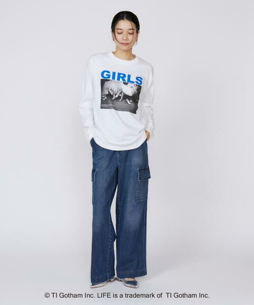 INED / イネド Tシャツ | 《SUPERIOR CLOSET》LIFE PICTURE COLLECTION ロングスリーブフォトTシャツ《GOOD ROCK SPEED》 | 詳細2