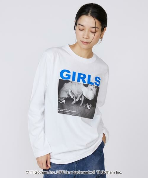 INED / イネド Tシャツ | 《SUPERIOR CLOSET》LIFE PICTURE COLLECTION ロングスリーブフォトTシャツ《GOOD ROCK SPEED》 | 詳細5