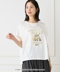 INED / イネド Tシャツ | 《SUPERIOR CLOSET》NYC箔プリントTシャツ《GOOD ROCK SPEED》