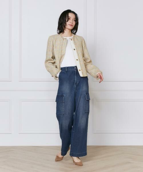 INED / イネド Tシャツ | 《大きいサイズ》クルーネックロングスリーブカットソー | 詳細2