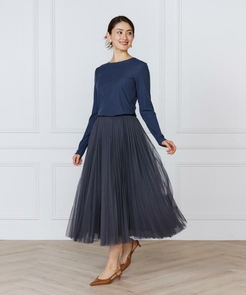 INED / イネド Tシャツ | 《大きいサイズ》クルーネックロングスリーブカットソー | 詳細4