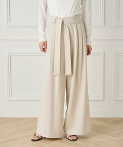 INED / イネド その他パンツ | 《大きいサイズ》ベルテッドパンツ