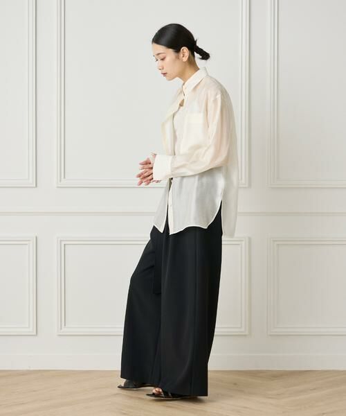 INED / イネド その他パンツ | 《大きいサイズ》ベルテッドパンツ | 詳細13