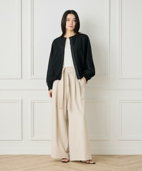 INED / イネド その他パンツ | 《大きいサイズ》ベルテッドパンツ | 詳細2