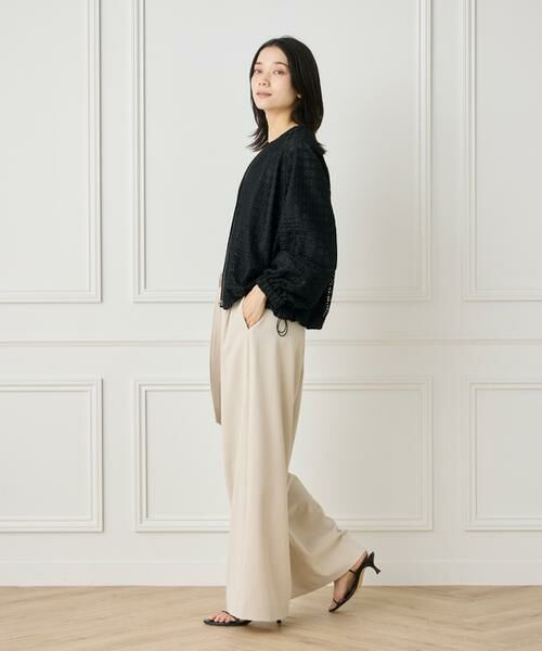 INED / イネド その他パンツ | 《大きいサイズ》ベルテッドパンツ | 詳細4