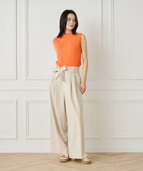 INED / イネド その他パンツ | 《大きいサイズ》ベルテッドパンツ | 詳細5