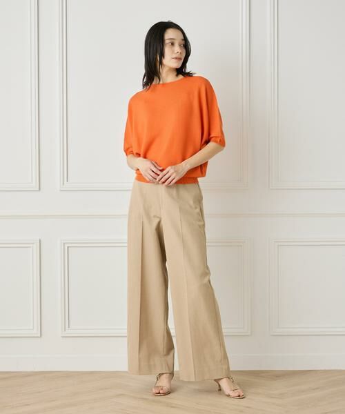 INED / イネド ニット・セーター | 5分袖ドルマンスリーブニット《Cuoo》 | 詳細11