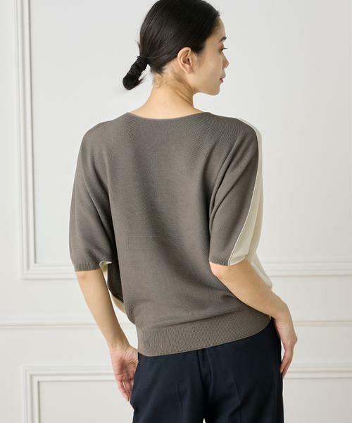 INED / イネド ニット・セーター | 5分袖ドルマンスリーブニット《Cuoo》 | 詳細30