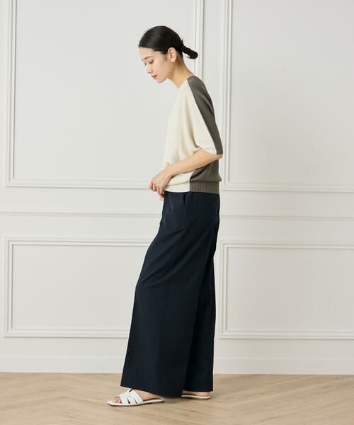 INED / イネド ニット・セーター | 5分袖ドルマンスリーブニット《Cuoo》 | 詳細19