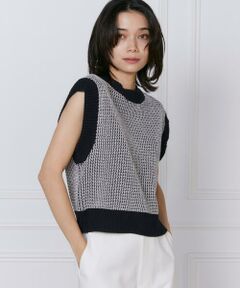 INED / イネド ベスト | ノースリーブプルオーバーニット　《YVON》