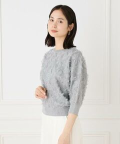 INED / イネド ニット・セーター | 《大きいサイズ》フリンジニットプルオーバー