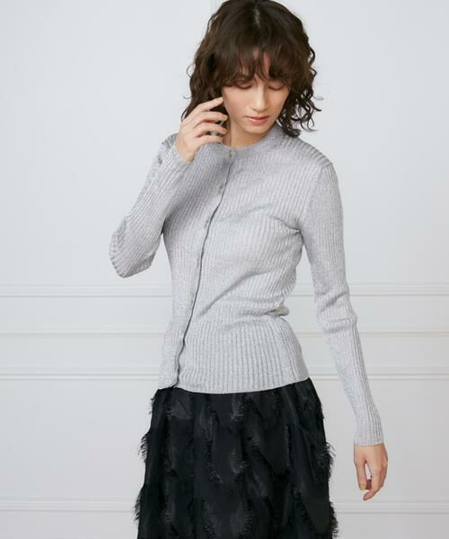 INED / イネド カーディガン・ボレロ | メタリックヤーンカーディガン《la veille by SUPERIOR CLOSET》 | 詳細26