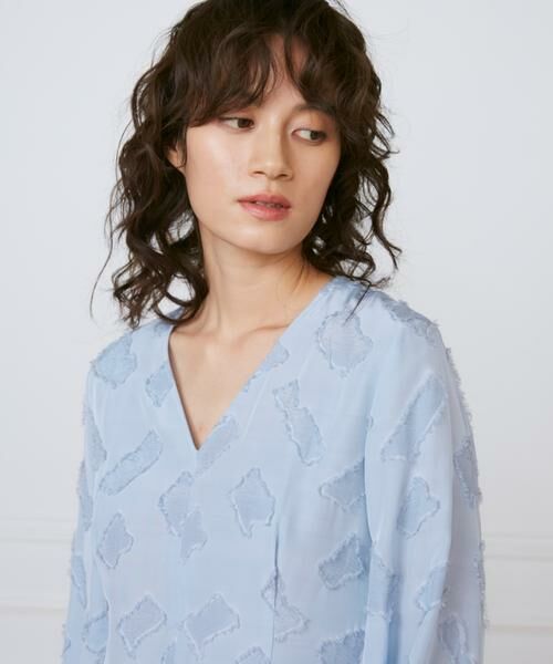 INED / イネド ミニ丈・ひざ丈ワンピース | 《大きいサイズ》ミディ丈ワンピース　《la veille by SUPERIOR CLOSET》 | 詳細14