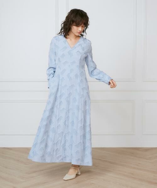 INED / イネド ミニ丈・ひざ丈ワンピース | 《大きいサイズ》ミディ丈ワンピース　《la veille by SUPERIOR CLOSET》 | 詳細3