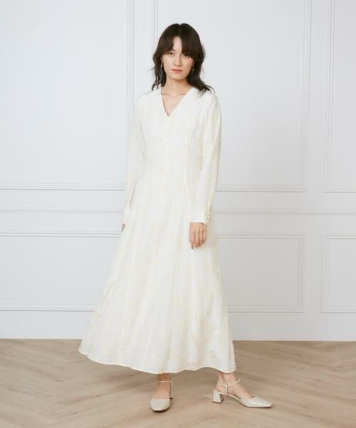 INED / イネド ミニ丈・ひざ丈ワンピース | 《大きいサイズ》ミディ丈ワンピース　《la veille by SUPERIOR CLOSET》 | 詳細8