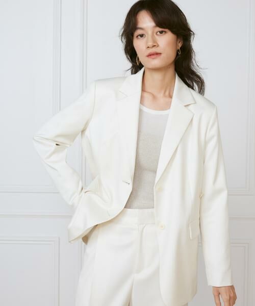 INED / イネド テーラードジャケット | 《大きいサイズ》2wayデザインジャケット《la veille by SUPERIOR CLOSET》 | 詳細1