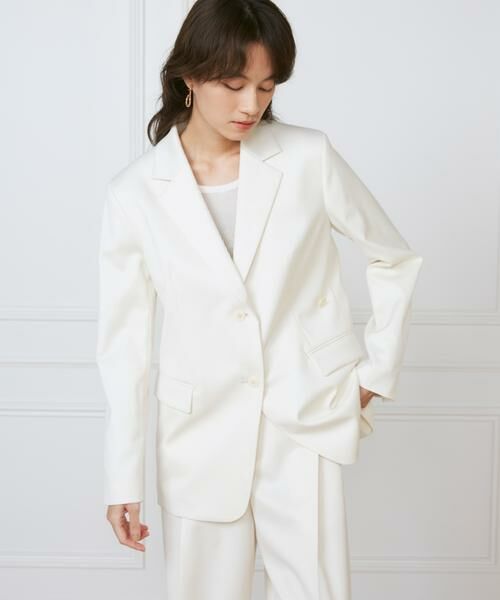 INED / イネド テーラードジャケット | 《大きいサイズ》2wayデザインジャケット《la veille by SUPERIOR CLOSET》 | 詳細14