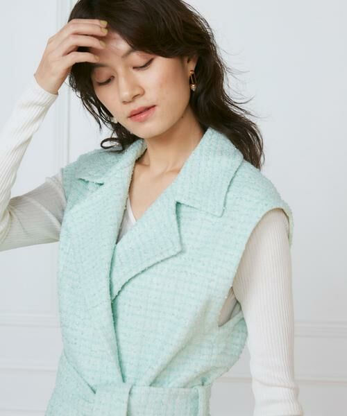 INED / イネド その他アウター | 《大きいサイズ》ショートコート《la veille by SUPERIOR CLOSET》 | 詳細15