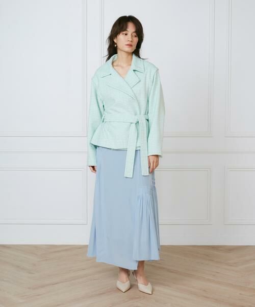 INED / イネド その他アウター | 《大きいサイズ》ショートコート《la veille by SUPERIOR CLOSET》 | 詳細2