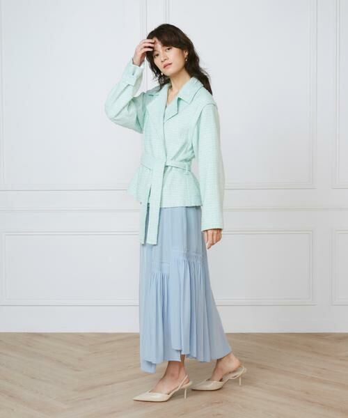 INED / イネド その他アウター | 《大きいサイズ》ショートコート《la veille by SUPERIOR CLOSET》 | 詳細3