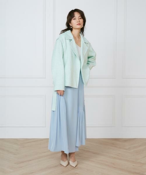 INED / イネド その他アウター | 《大きいサイズ》ショートコート《la veille by SUPERIOR CLOSET》 | 詳細5