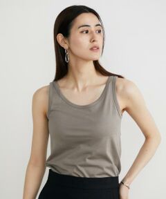 INED / イネド タンクトップ | タンクトップ《スビン綿MIX天竺/A-GIRL’S 》