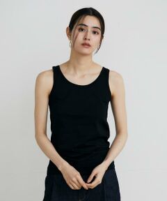 INED / イネド タンクトップ | 《大きいサイズ》タンクトップ《スビン綿MIX天竺/A-GIRL’S 》