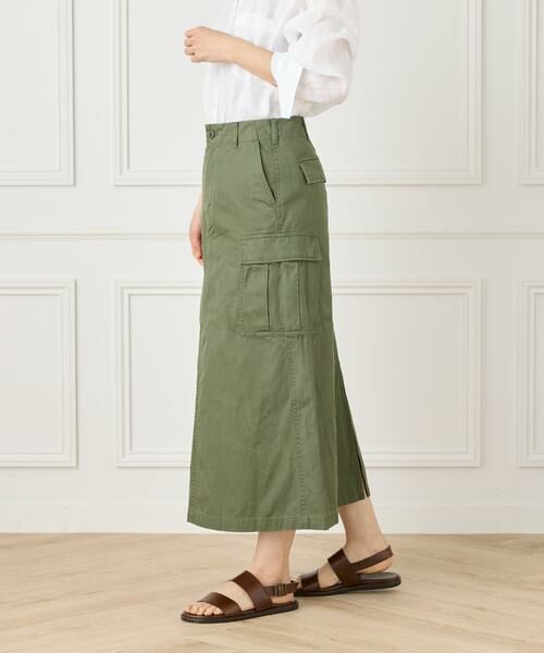 INED / イネド ロング・マキシ丈スカート | ミリタリースカート《YVON》 | 詳細11
