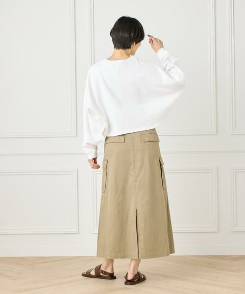 INED / イネド ロング・マキシ丈スカート | ミリタリースカート《YVON》 | 詳細9
